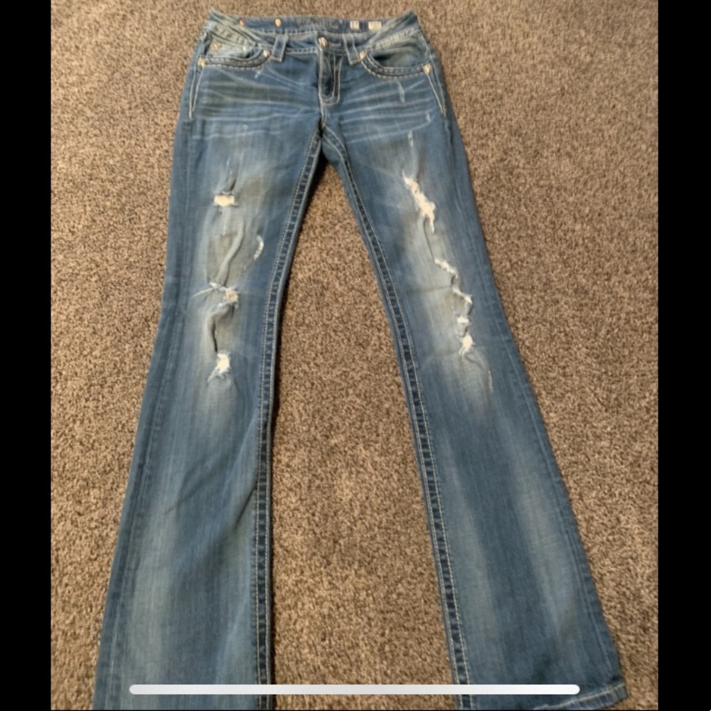 Miss Me Boot Stretch Jeans - Picture 4 of 6